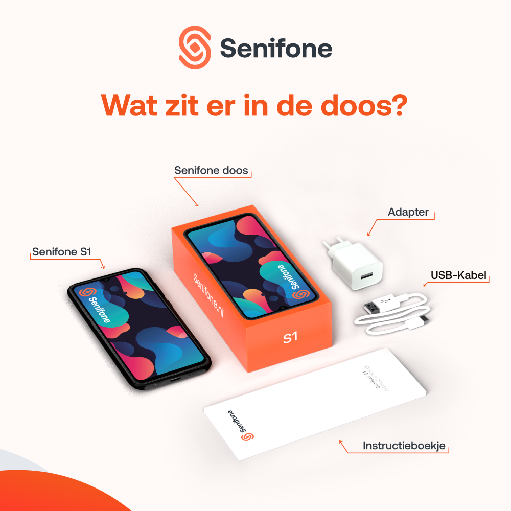 Senifone S1 - Smartphone für Senioren
