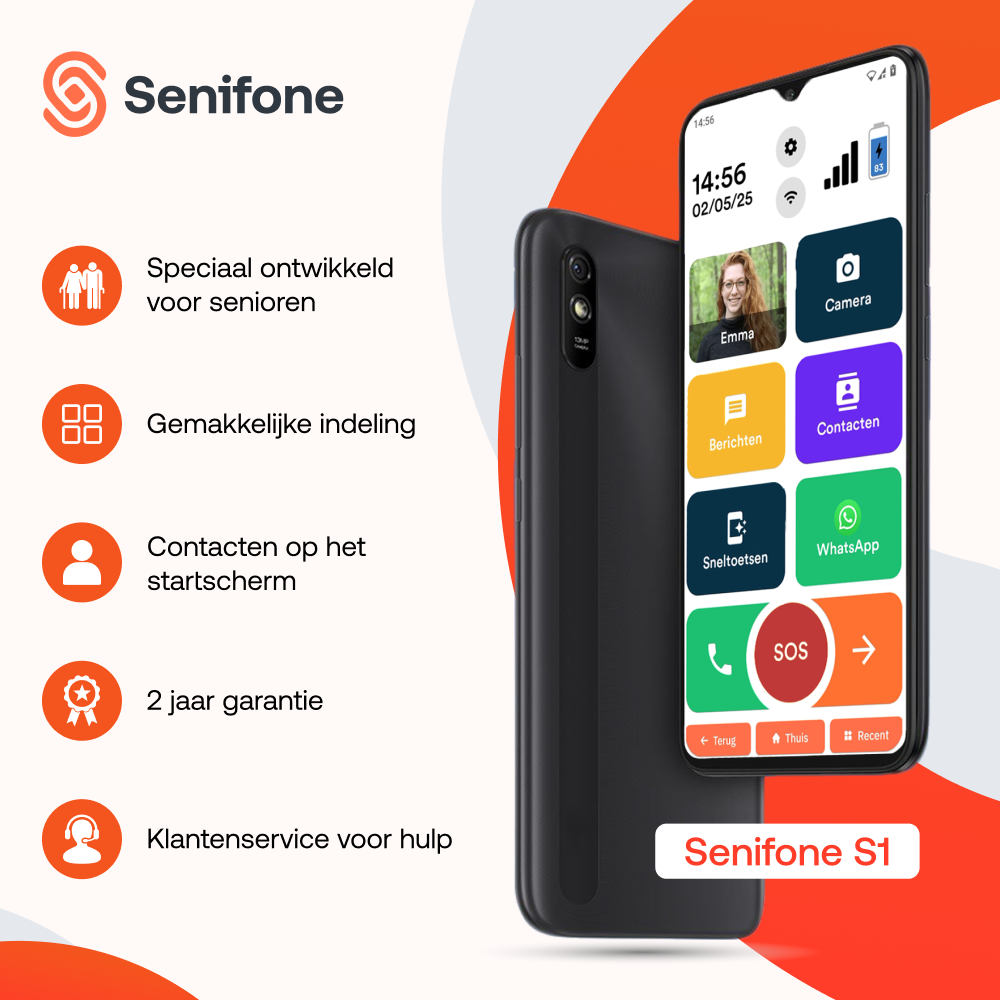 Senifone S1 - Smartphone für Senioren